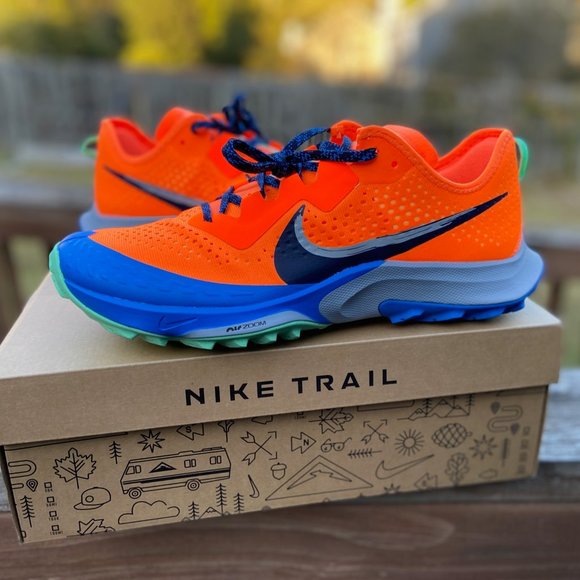 Nike Air Zoom Terra Kiger 7 Hiking Shoes Total Orange CW6062-800 Men Sz NEW - Picture 8 of 15